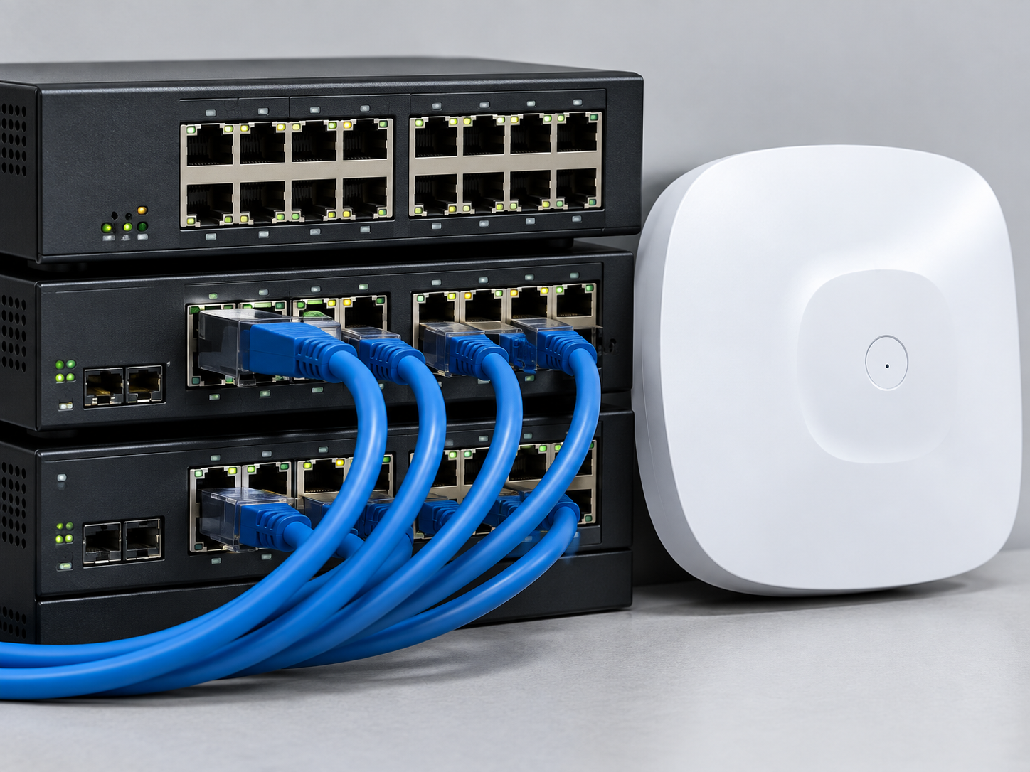 Redes switching y WiFi empresarial